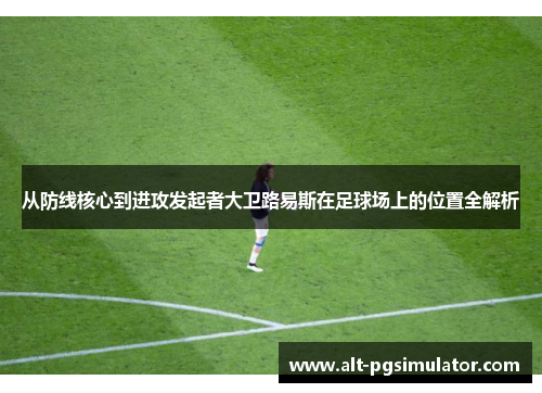 从防线核心到进攻发起者大卫路易斯在足球场上的位置全解析